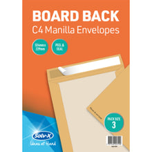 C4 3pk Board Back Envelope