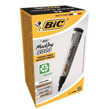 BIC 2000 Black Marker 25box