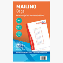 5 Small Mail Bags 230 x 162mm