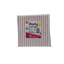 Solv-X 20pk Napkins Stripe
