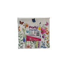 20pk Printed Napkins Floral