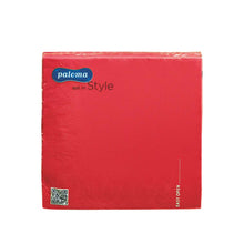 Napkins 33x33cm   3 Ply - red