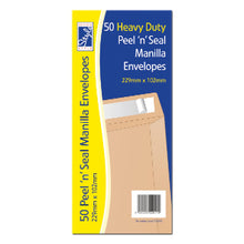 50 DL Manilla envelope 229x102