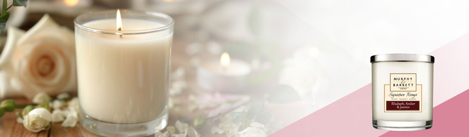 Candles banner
