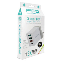 4 Port Fast Charging USB A & C
