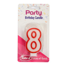 Number Candles 8