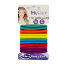 18 Covered Elastics Asst. Colo