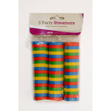 3 Paper Streamers