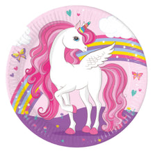 Unicorn Paper Plates 8pk