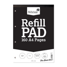 Silvine A4 Refill Pad Plain