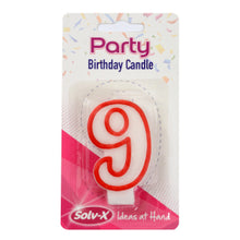 Number Candles 9