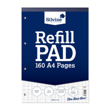 Silvine A4 Refill Pad Squares
