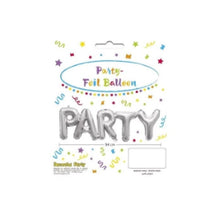 Party Foil Balloon Silver