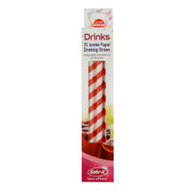 Jumbo Paper Straws 25pk