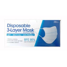 3 Ply Disposable Face Masks 50