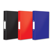 Stat Ringbinder 3 Red Blu Blk