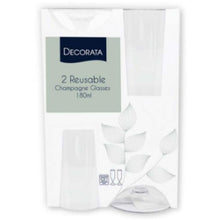 Reusable Prosecco Flutes 2pk