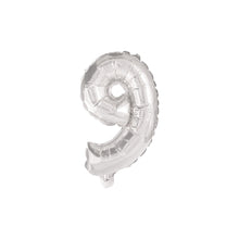 Silver Foil Balloon No. 9