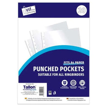 Punched Pocket A4 20pcs