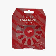 Technic False Nails Gloss Red