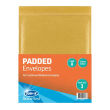 H Large 3pk padded envelope