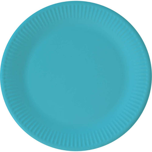 Blue FSC Paper Plates 23cm