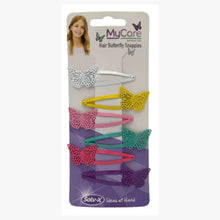 Kids Butterfly Clips 6pk