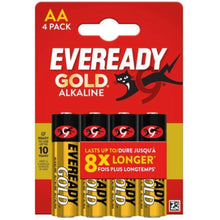 Eveready Gold Alkaine AA 4Pack