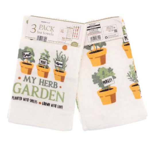 Country Club Herb Tea Towel