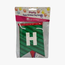 Happy Birthday Flag Banner