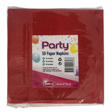 Solv-X Red Napkins 50pk