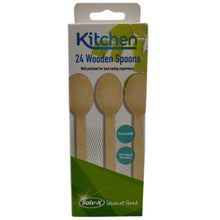 24pk Wooden Spoons
