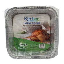 Foil Oven Dish 25cmx25x5cm 3p