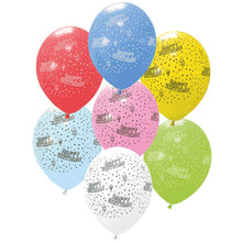 6 Happy Birthday Balloons