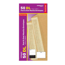 DL Manilla Envelopes 50's