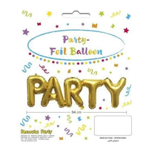 Party Foil Balloon Gold