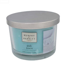 M&B Irish Linen Medium Candle