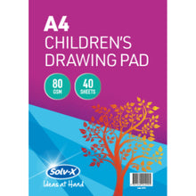A4 childrens drawing pad white