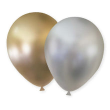 Gold Silver Balloons 6pk