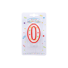 Dots Numeral Candle No. 0