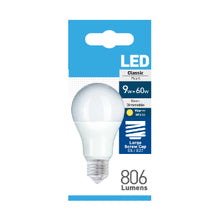 9w=60w LED GLS ES