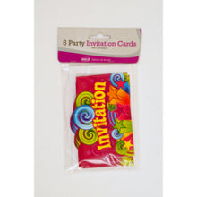 6 Paper Invitations