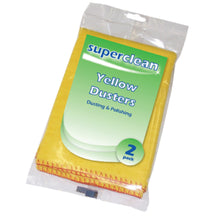 Superclean Yellow Duster 2 Pk