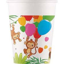 Jungle Party Cups 200ml 8pk