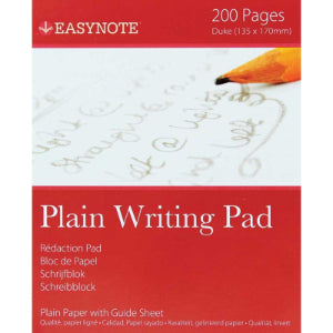 Duke Plain writing pad 200 pgs – Solv-X