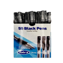 Ball Point Pens Black Box 50pc