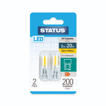 2w=20w LED G9 2pk