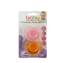 Silicone Soothers 6mths+ 2Pcs