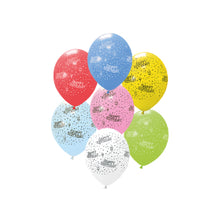 6 Happy Birthday Balloons