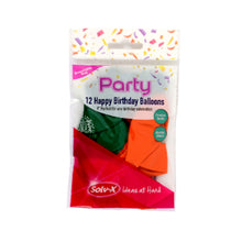 Happy Birthday Balloons 12pc